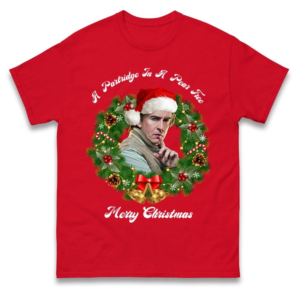 A Partridge In A Pear Tree Funny Christmas Tshirt Holiday Gift Unisex Tee Top S