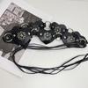 Y2K Rivet Belt Spice Girls PU Leather Waistband Fashion Heart Belt  Dress