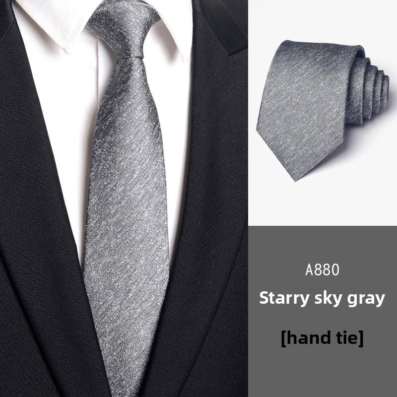 Herren Krawatte mit Streifenmuster und Reißverschluss für formelle Kleidung