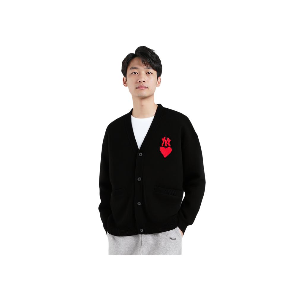 New MLB Knitwear Unisex Black 3AKCH0234-50BKS