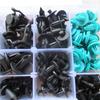 Mixed Auto Fastener Clip Plastic Box-packed Car Door Bumper Fender Liner  Fixed Clips 456pcs with Remover Tool