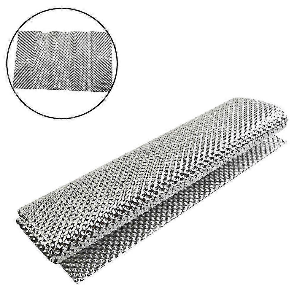300X500mm Exhaust Heat Shield Exhaust Manifold Embossed Aluminum Heat Shield Turbo Manifold Exhausts Electrical Motorcycle Parts