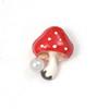 Pearl-Inlaid Mushroom Brooch: High-End Scarf Buckle and Coat Decoration for Women