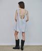 Marot Balloon Mini Dress_Gray
