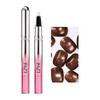 6-in-1 Katzenaugen-Magnetstift für Nägel All-in-One-Nagelkunststift für Gel-Nagellack Fauler Mann Maniküre-Aufbau-Stift für Nagelpflege-Werkzeug