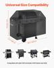 48 Inch Grill Cover Heavy Duty BBQ Gas Grill Cover Outdoor Waterproof