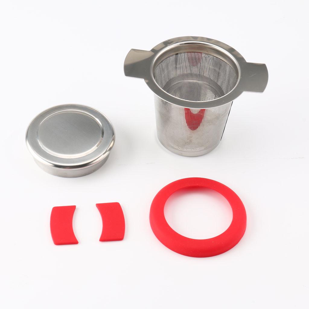 Kitchen Utensils Tea Strainer with Lid