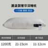 Premium Cotton Pillow Neck Support Sleep Aid Adult Single Use Hotel Quality Bedding