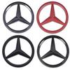 For AMG Benz ABS Car Front Grille Badge Decal Cover Emblem for Mercedes Benz W204 W205 W210 W211 W212 W213 C E Class GLA GLK ML