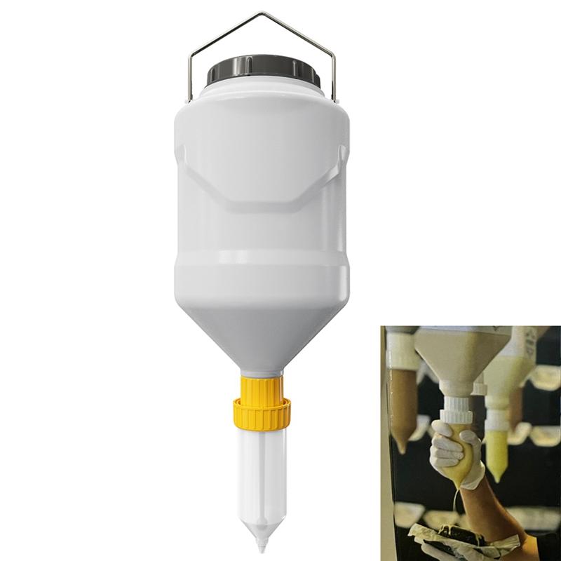 5L Squeeze Bottle Hanging Sauce Dispenser Large Diameter Sauce Bottle Sauce Squeeze Bottle Hanging Sauce Dispenser