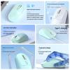 Rechargeable Silent Dual-Mode Bluetooth Wireless Mouse for Gaming and Office Use