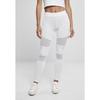 Legging femme - URBAN CLASSICS - Tech Mesh - Blanc - Confort optimal - Liberté de mouvement
