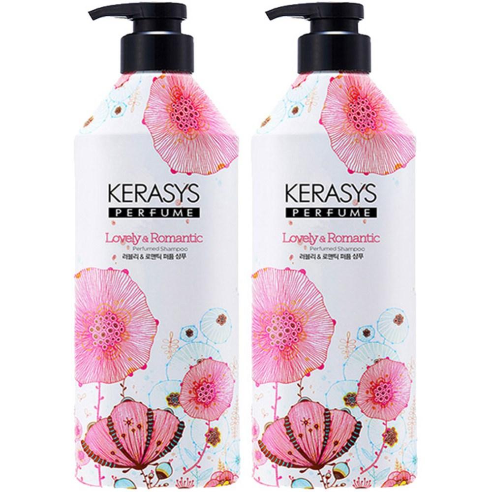 Kerasis Lovely & Romantic Perfume Shampoo Floral Scent 2 Pcs 980ml