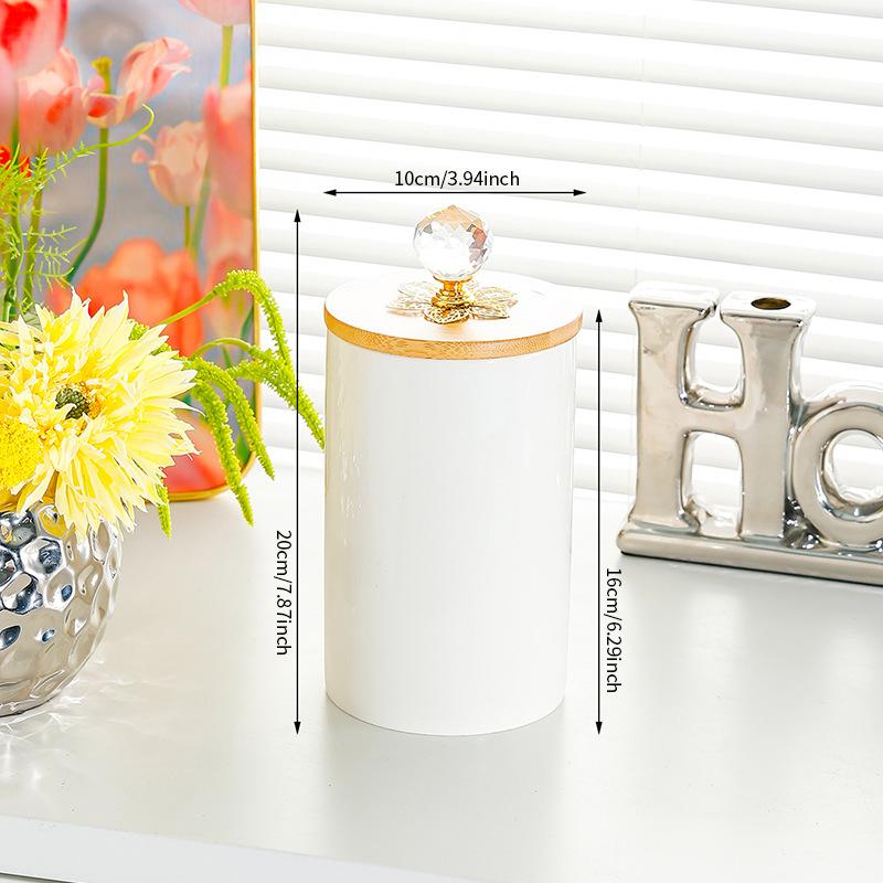 Ceramic storage tank, seasoning, food, coffee beans, coffee powder, white sugar, sealed jar, large-capacity tea jar