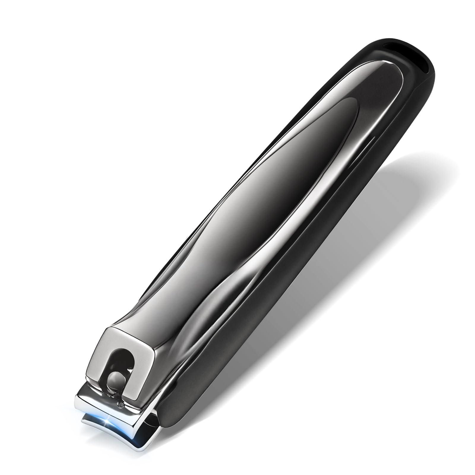 

New Nail Nail Premium Nail File with 2 Curved Easy Safe for Fingers and Suitable for and Gift [2025 Model] Dual-Use Clippers, Sharpener, Anti-Splash,