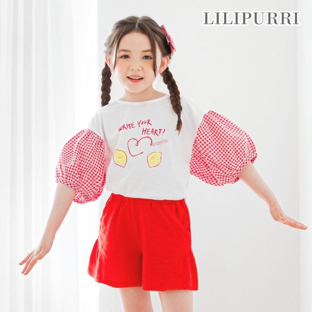 

Lilypuri Lilypuri Kongkong Crop T shirT Red Red/120