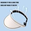 Summer Outdoor Sun Protection Visor Hat Korean Style Wide Brim UV Protection for Cycling Sports and Outdoor Activities