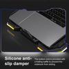 Yousheng Laptop Radiator Cooler Stand with RGB Lighting Height Adjustable Low Noise Portable Notebook Stand Gaming Laptop Cooling Pad