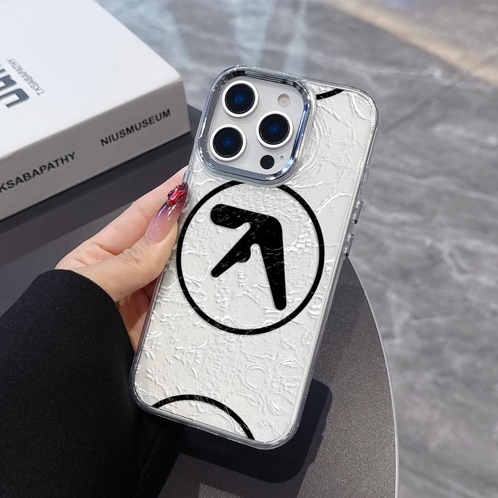 

Чехол для телефона Aphex Twin для iPhone 17 Air 16 e 15 14 13 12 11 Pro Max Plus SE 2020 2022 Прозрачный Мягкий Чехол iPhone 16 Pro