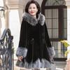 Giacca da donna calda in peluche con cappuccio casual taglia grande giacca da neve calda ampia