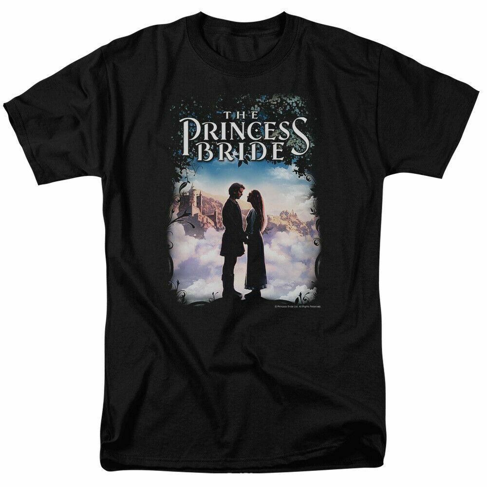 

The Princess Bride Storybook Love T Shirt Mens 80s Movie Tee Black Unisex T-Shirt L