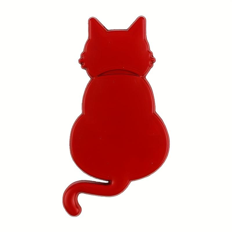 Suitable for Car Tail Side Modification Cartoon Cute Shaped Car Emblem Stickers, Universal High-Quality Metal Material Pet Cat Car Decoration Stickers