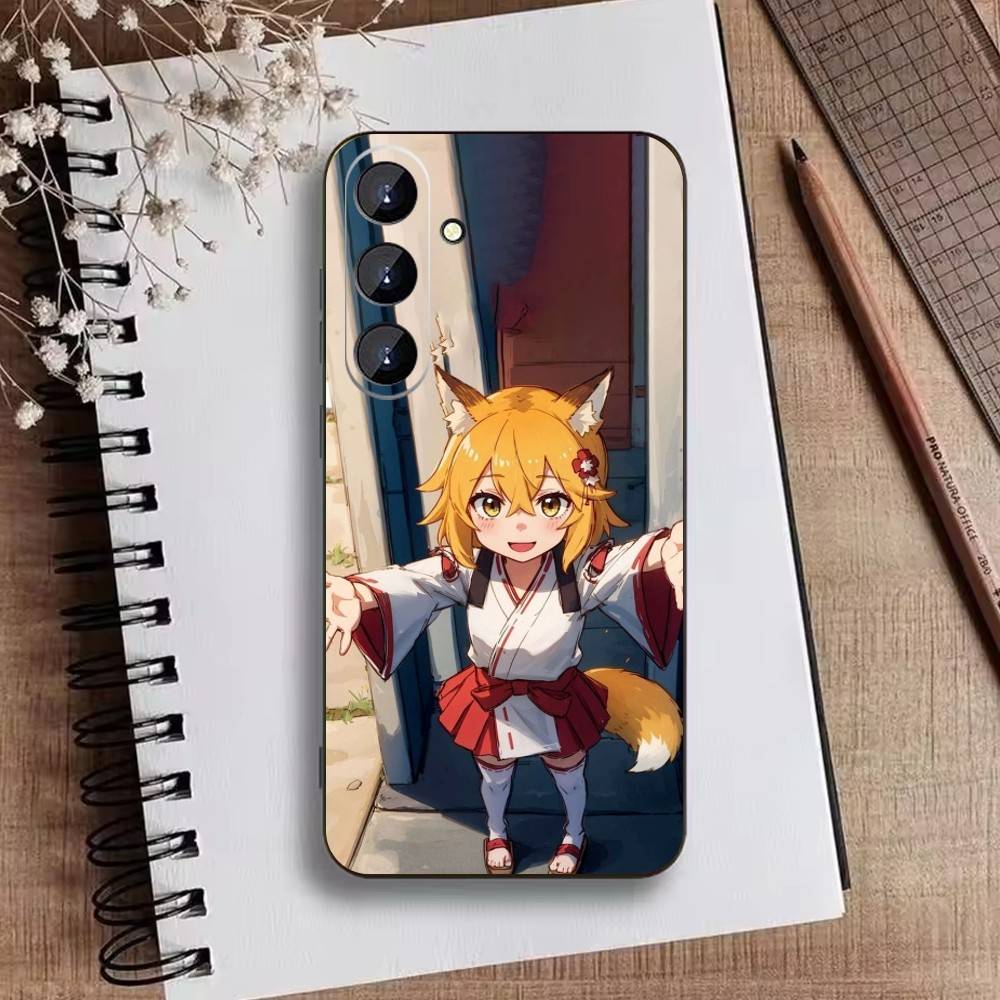 The Helpful Fox Senko-san Senko  Phone Case For Samsung Galaxy A73,A72,A71,A70,A52,A51 Others Soft Black Cover