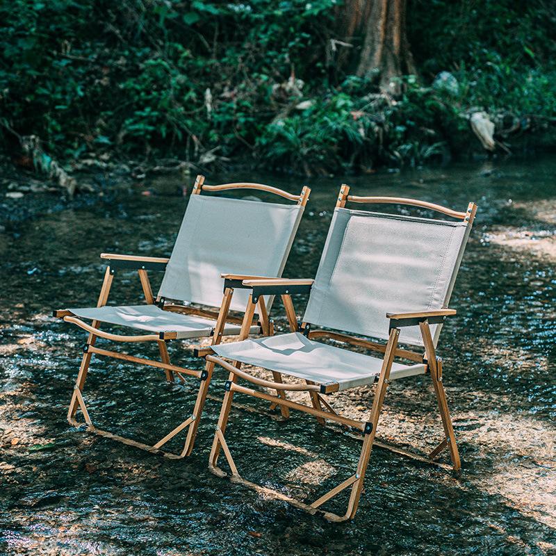 Aluminum & Carbon Steel Folding Camping Chair Portable Chair & Egg Roll Table Set for Fishing Beach Picnic Stall Outdoor Use