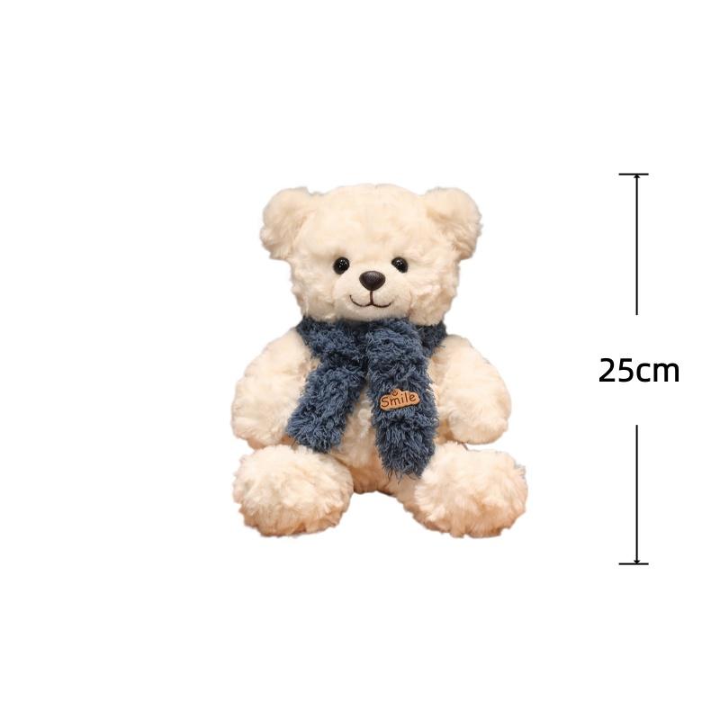 Bear Plush Toys Dressing Bear Stuffed Doll 25Cm Kawaii Toys Hobbies Collection Adorably Home Decor Dolls Kids Birthday Gifts