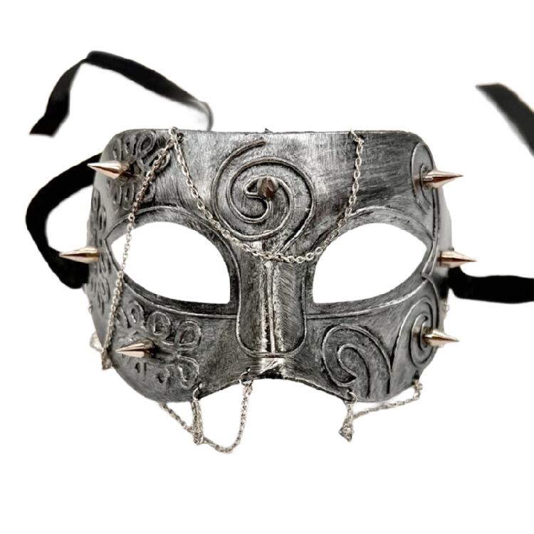 Maskerade Maske Mechanische Halbgesichtsmaske Partymaske Steampunk Mardi Gras Maske Halloween Verkleidungs-Requisiten für Erwachsene Kinder