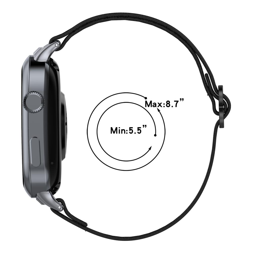 Pro Huawei Watch D2 Řemínek k hodinkám Nylonový pletený elastický posuvný uzávěr Prodyšný řemínek