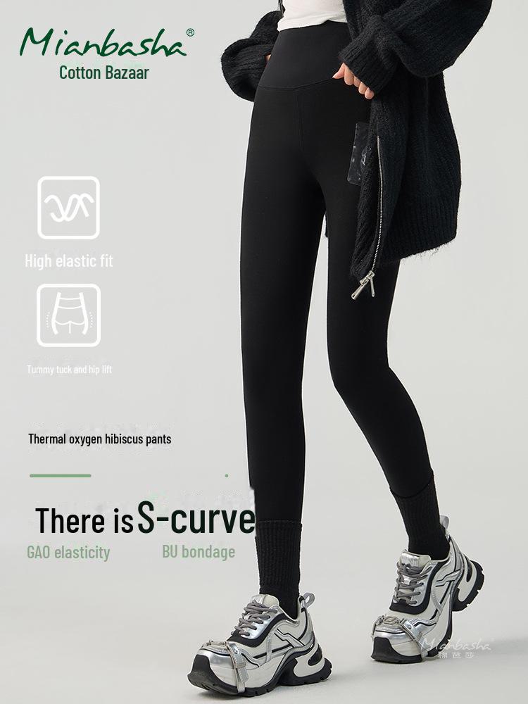 

Женские теплые толстые облегающие леггинсы Cotton Bazaar Velvet Shark: Коллекция зима 2024 Large чёрный