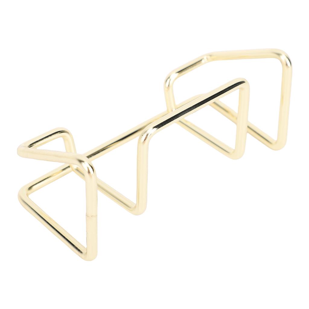 5PCS Business Card Holder Iron Slick Finish Multifunctional Business Card Holder Display for