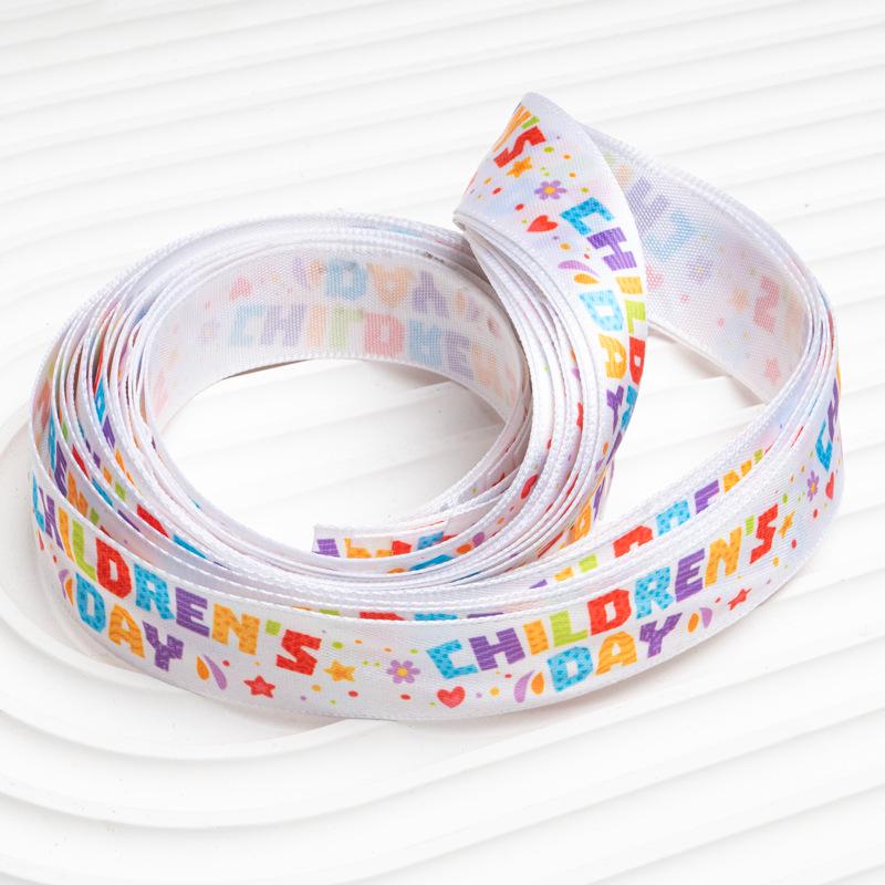 100 Yards Geburtstags-Cartoon-Band für Kuchen- und Geschenkboxverpackung