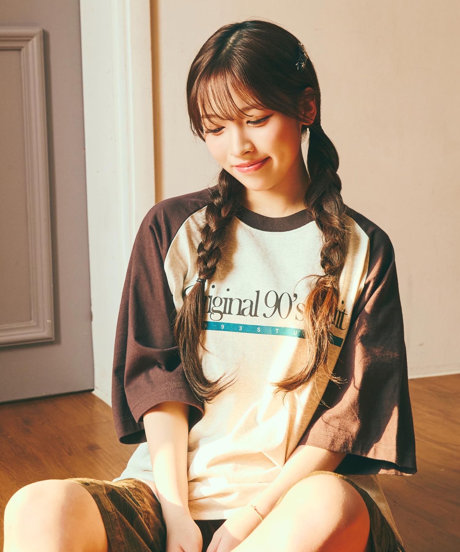 1993 Studio Original Raglan Color Block T-Shirt_Oat Beige Reference/L