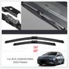 2PCS Car Blade Windshield Wiper Windshield For BYD ATTO YUAN PLUS CHAZOR KING DOLPHIN HAN SEAGULL MINI SEAL SEALION 7 SHARK SONG
