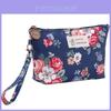 Fashionable Portable Waterproof Fabric Floral Makeup Bag For Women