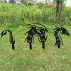 Acrylic Dragon Garden Stakes Set of 3, Decorative Yard Ornaments for Patio, Yard, Walkway, and Garden Decor, 11.41 X 6.29 X 0.19 Inch