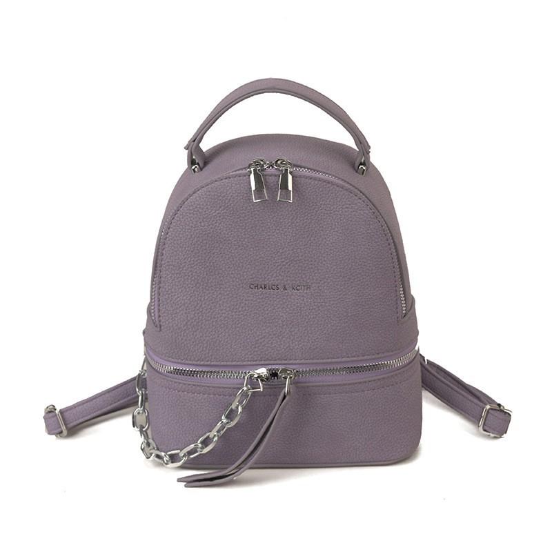 New 2026 Korean Style Pu Women's Backpack Fashionable Large-capacity All-matching Student Bag Simple Travel