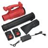 Red/Black 20000RPM 388VF Electric Cordless Blower Air Snow Blower Dust Collector Blowing Sweeper Garden Tools For 18V Battery 3800W