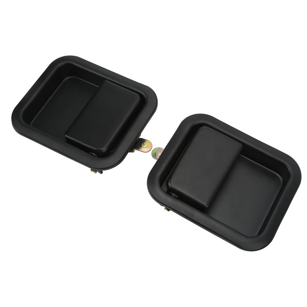 2pcs Car Exterior Door Handle Left Right Heavy Duty Replacement for Jeep Wrangler 91‑06 55176383ae