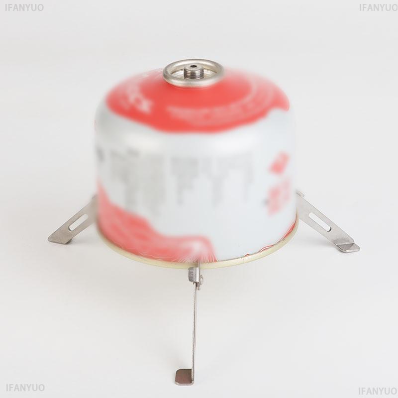 Outdoor Gas Cylinder Holder Camping Foldable Burner Holder Stove Tool Bottle Holder Gas Cylinder Tripod Outdoor Picnic Tool