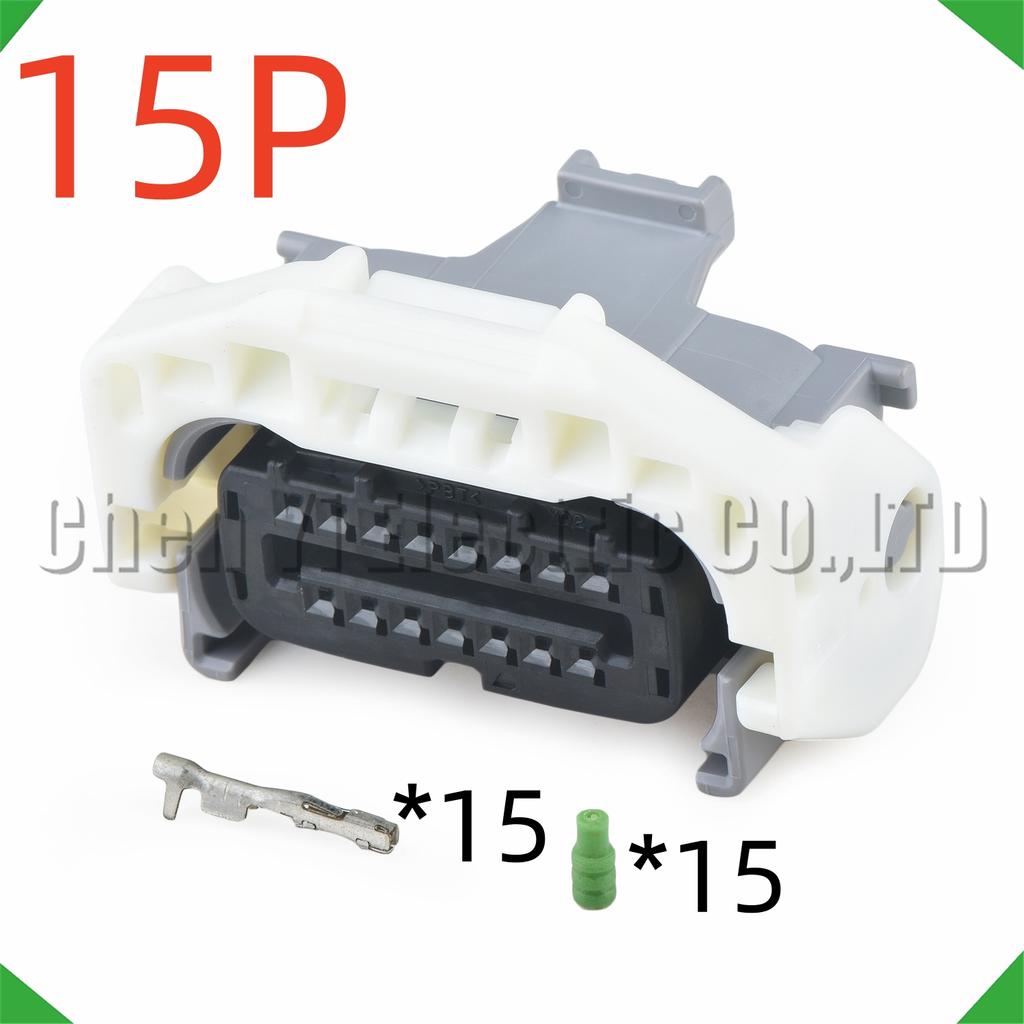 15 Pin Auto Connectors Transmission Gearbox Solenoid Valve Wire Harness Plug 90980-12293 6189-1135 For Toyota Reiz Crown 2.5 3.0