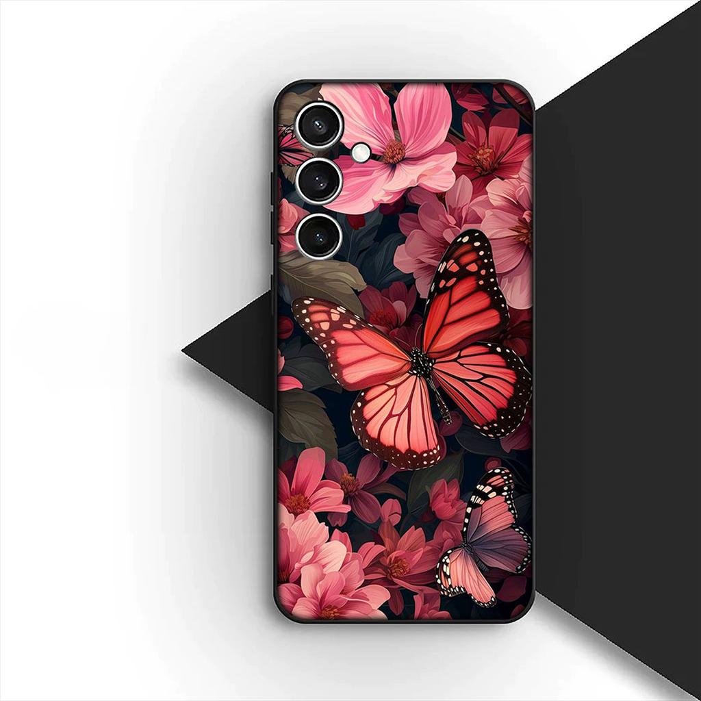 Cover for Xiaomi Poco C75 C65 C85 X7 X6 M8 F7 F8 Ultra F6 Pro Casing Phone Case Red Rose Flower Elegant Bloom Pink Peony