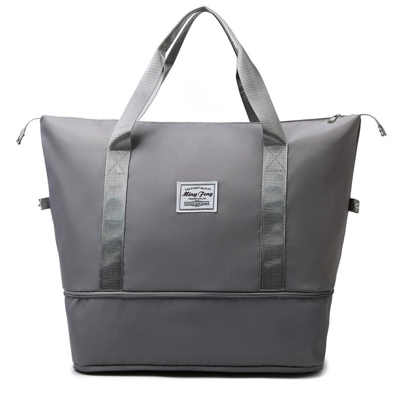 Large Capacity Waterproof Travel Bag with Dry Wet Separation, Sports Swimming and Fitness Bag, Short Distance Business Travel Luggage Bag