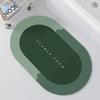 Diatomium Mud Moisture-wicking Pad Bathroom Slip-resistant Quick Drying Rug Toilet Door Carpet Bathroom Fine Door Mat Can Be Cut