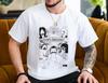 Camiseta Bob's Burgers | Camiseta Bob's Burgers Preto e Branco Unissex Algodão Ultra Camiseta Tina Louise Gene Linda Bob Belcher Teddy Camiseta Gráfica Presente