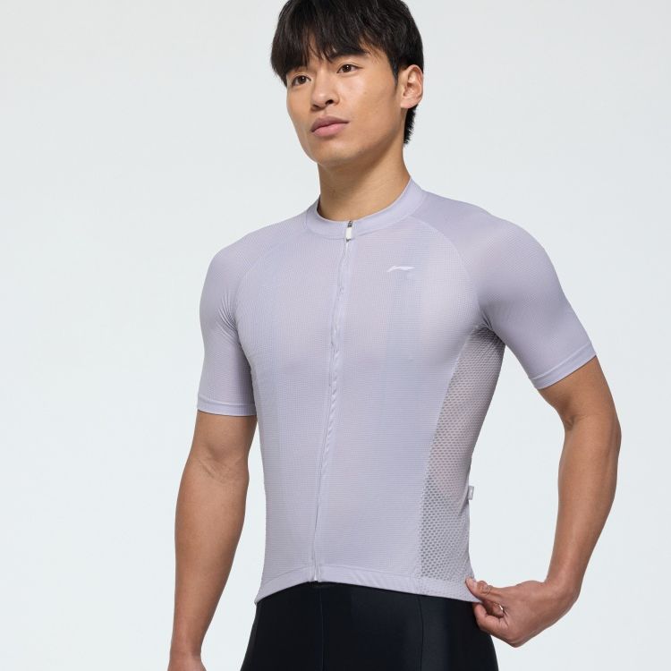 Li Ning Short Sleeved Cycling Clothing Men's LCUY233
