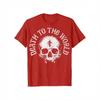 Tod der Welt Östlich-Orthodoxer Christlicher Kreuz Schädel T-Shirt