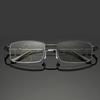 Trend Titanium Alloy Frame Photochromic Progressive Multifocal Reading Glasses Unisex Anti-Blue Light Presbyopia Eyewear Diopter